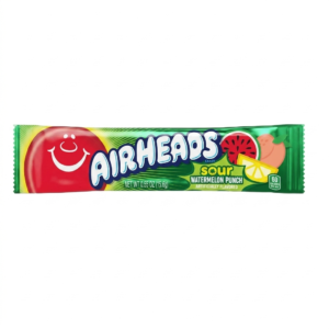 airheads bar sour watermelon punch 16g usa