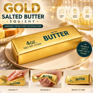 salter butter squishy gold edition 14cm