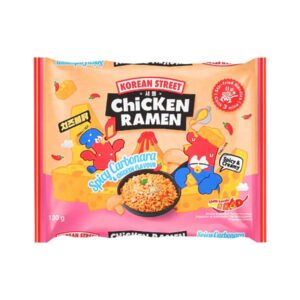 korean street chicken ramen spicy carbonara korea
